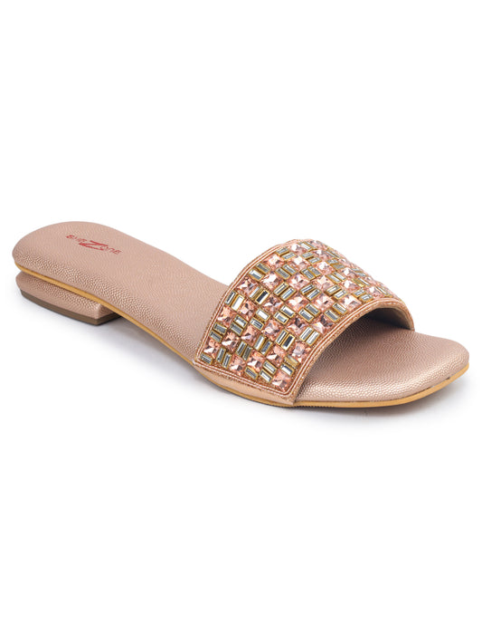 Casual Fashion Slip-On Open Toe Flats