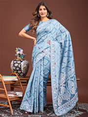Graceful Printed Saree - A Symphony of Culture and Feminine Charm