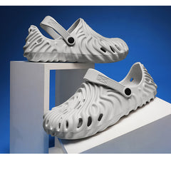 Extra Soft Men's Casual Sports Clogs/Sandals with Adjustable Back Strap for Adult | Comfortable & Lightweight