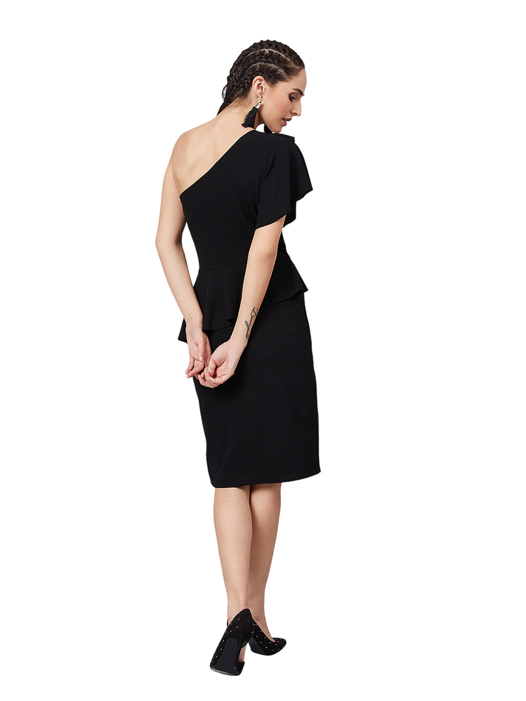 Women Solid Sheath Dress