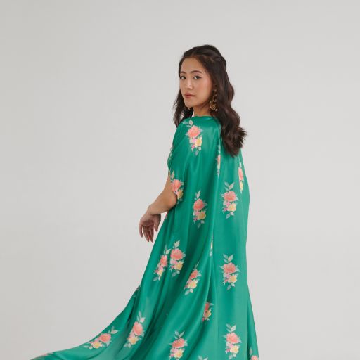 Jade Green Fusion Co-ord Set
