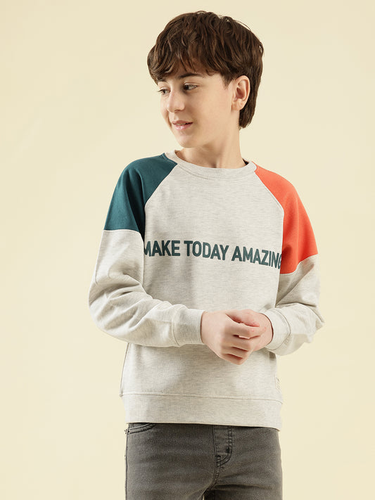 Boys Cotton Fleece Sweatshirt