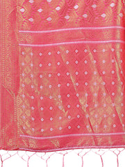 Elegant Light Green Linen Saree with Silver Zari Butta & Pallu – Daily Wear | Festive Look | Soft Feel