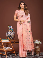 Elegant Woven Work Saree - A Whiff of Tradition Wrapped in Grace
