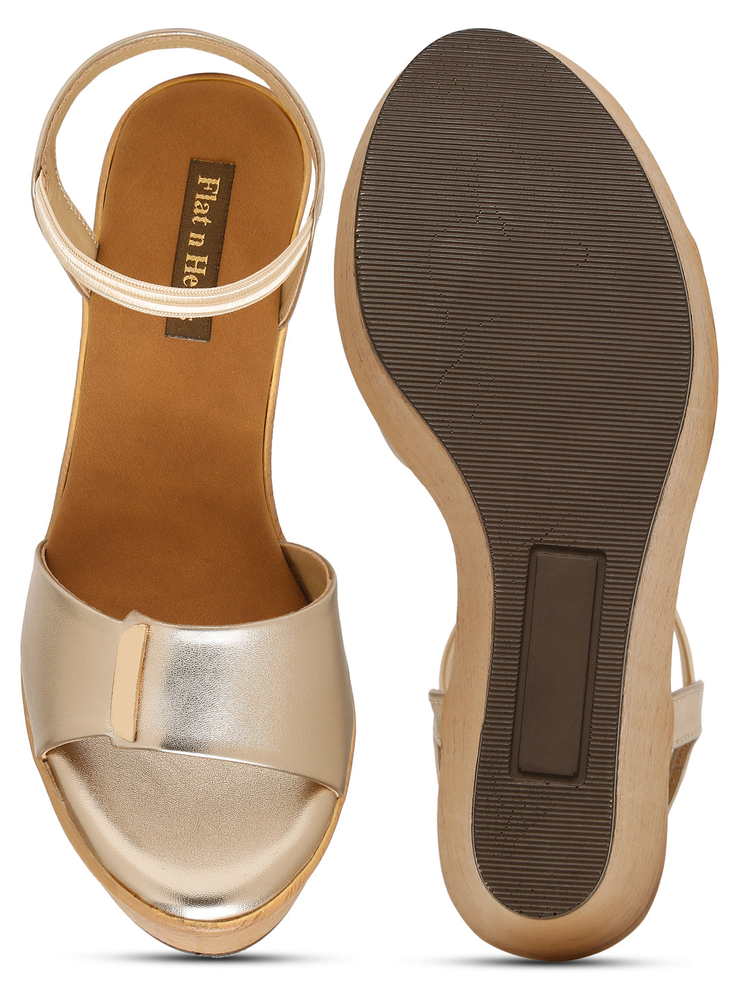 Casual Fashion Backstrap Wedge Sandals