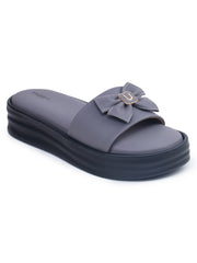 Casual Fashion Sandals Open Back Flatform Heels