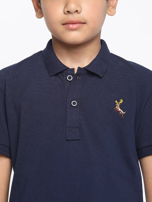 Boys Cotton Polo T-shirt