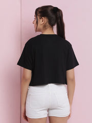 Girls Cotton Crop Top