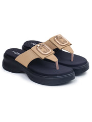 Casual Open Back Round Toe Heels