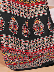 Women's Dola Silk DigitalPrint DesignerSaree With Blouse Piece