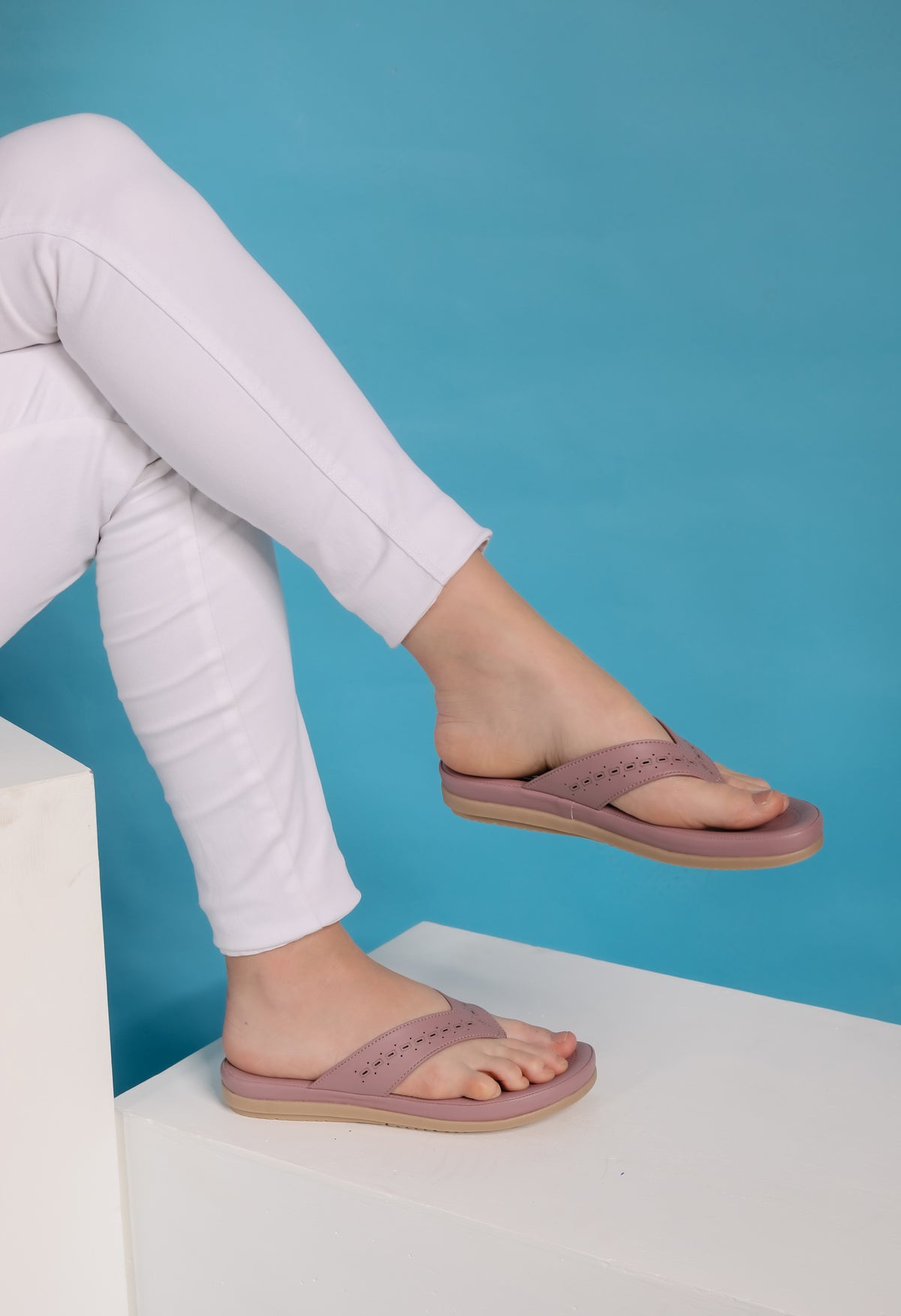 Casual Fashion Slip-On Open Toe Flats Flats