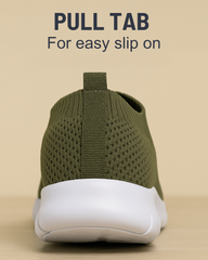 ZONIC Mens Lightweight Knit Sneakers with Memory Insole | Breathable, Anti-Skid Running, Walking & Gym Shoes