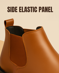 Kraasa Men's Slip On Fashion Chelsea Boots | High Tops, Soft Cushioned Insole, Comfortable Fit, Trendy, Stylish Boots