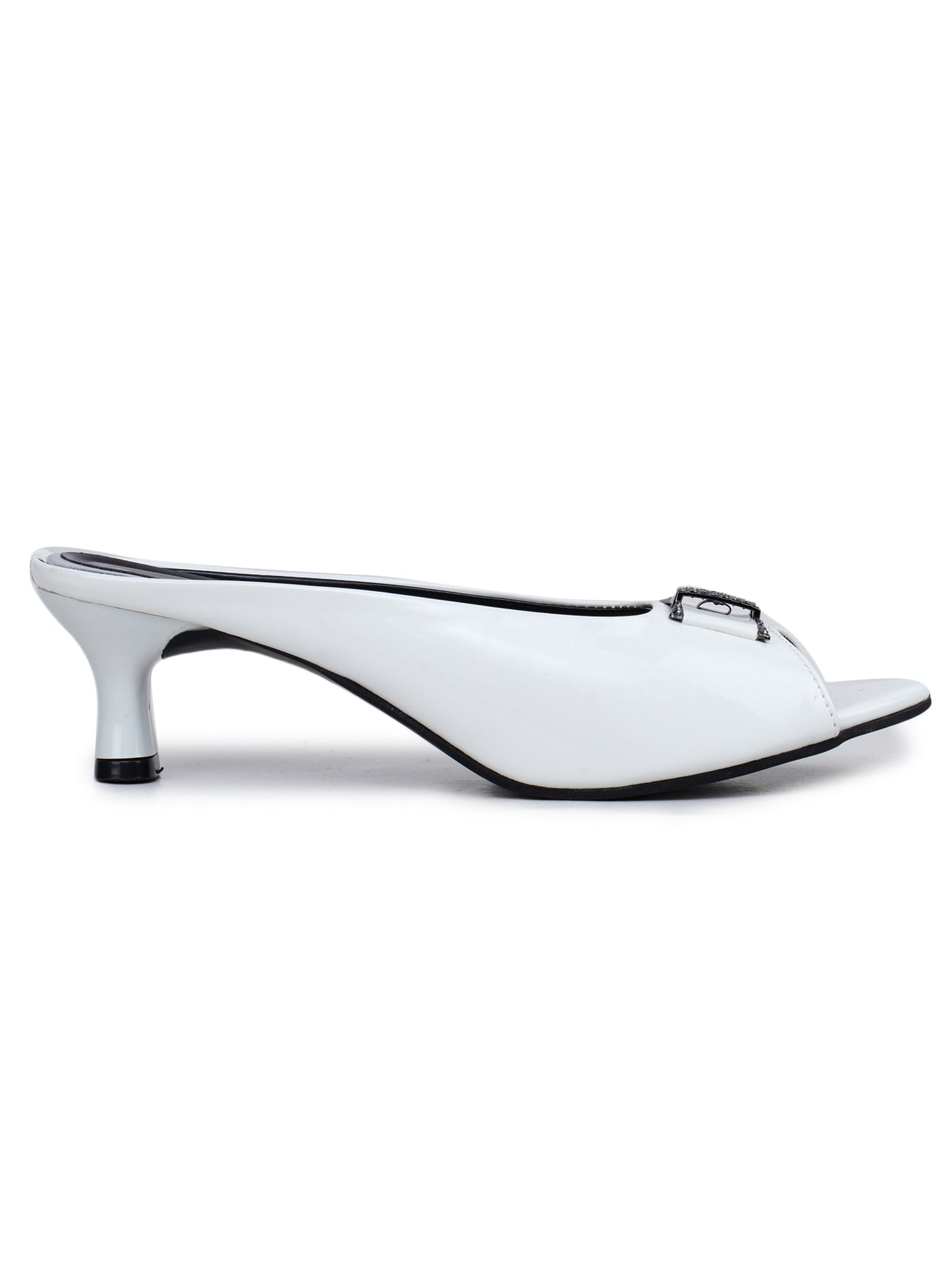 Casual Fashion Sandals Open Back Kitten Heels
