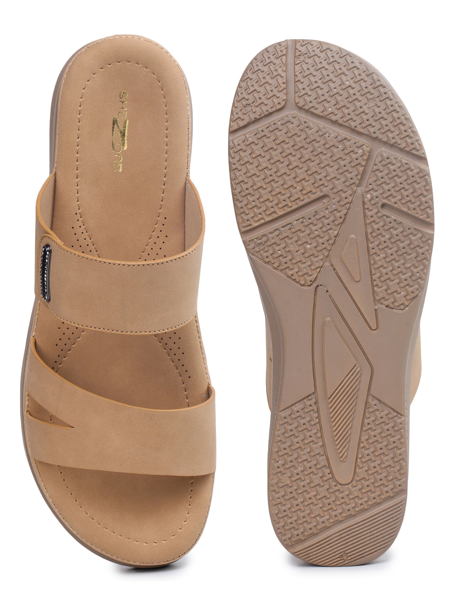Casual Open Back Round Toe Heels