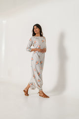 Pista Green Dhoti Jumpsuit