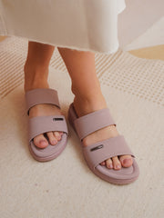 Casual Open Back Round Toe Heels