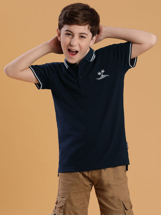 Boys Cotton Polo T-shirt