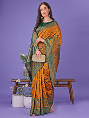 Radiant Lichi Silk Saree – A Touch of Royalty in Every Thread
