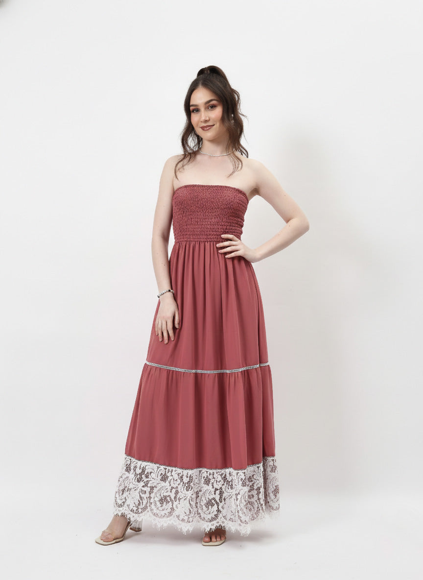 Georgette Maxi Dress-ADR-19720A