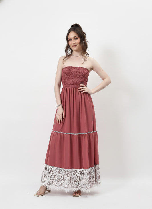 Georgette Maxi Dress-ADR-19720A