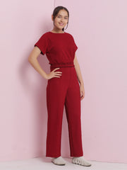 Girls Cotton Jumpsuit