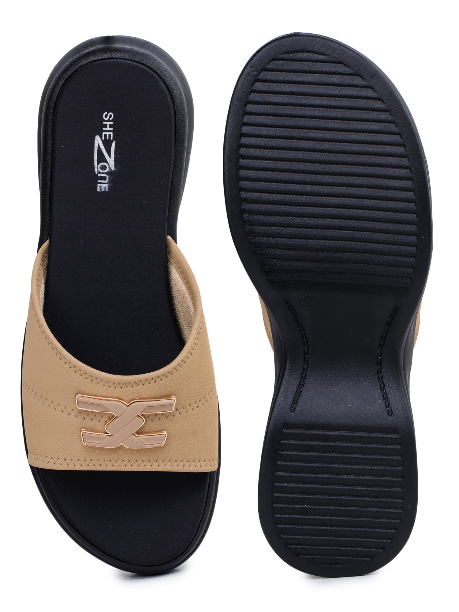 Casual Open Back Round Toe Heels