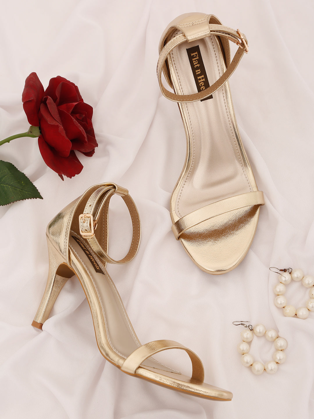 Casual Fashion Ankle Loop Stiletto Sandals