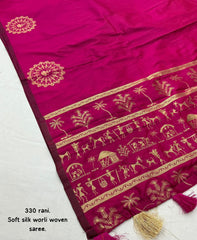 Soft-Poly-Silk-saree-with-stylish-prints-banarasiworli