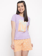 Girls Cotton Night Suits