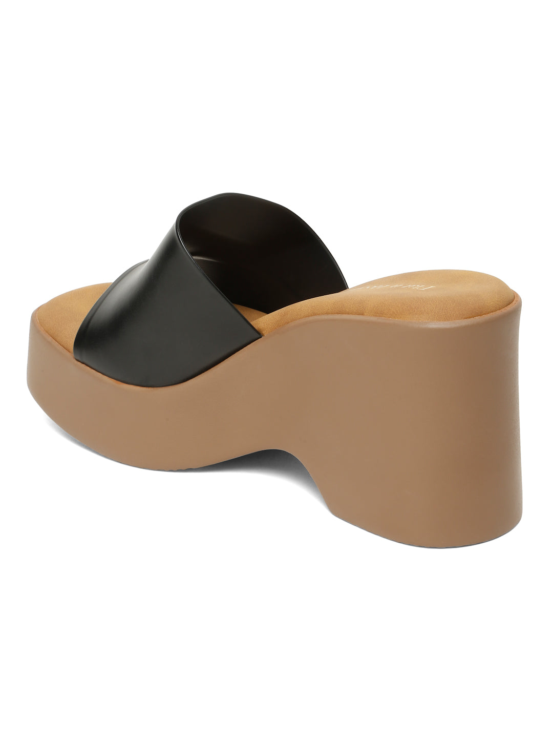Casual Fashion Open Back Wedge Pumps