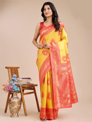 Graceful Light Green Silk Saree – Subtle Sophistication for Every Occasion
