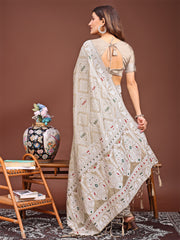 Graceful Printed Saree - A Symphony of Culture and Feminine Charm