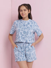 Girls Cotton Night Suits