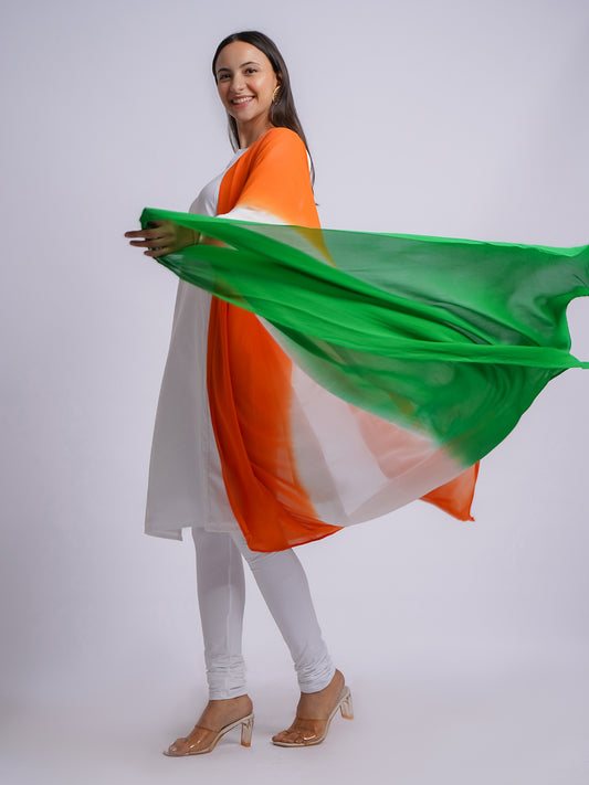 Women's White Kurta Set