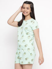 Girls Cotton Night Suits