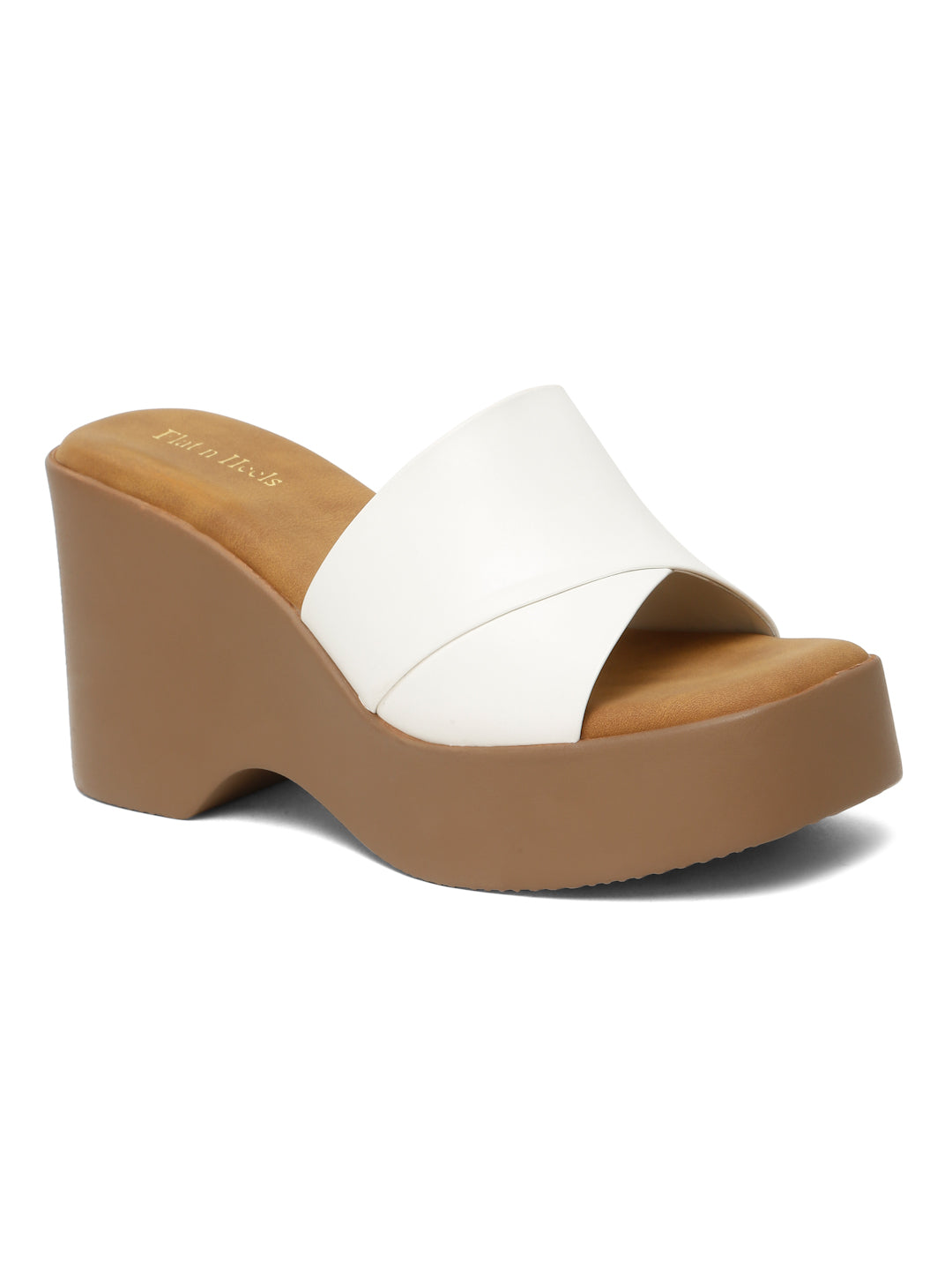 Casual Fashion Open Back Wedge Pumps
