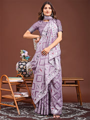 Graceful Printed Saree - A Symphony of Culture and Feminine Charm