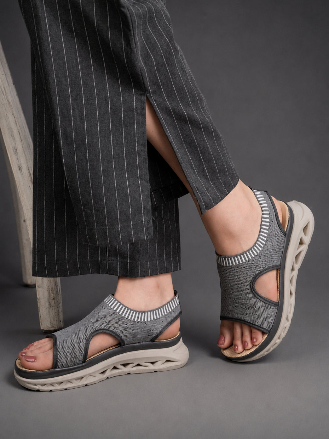 Casual Fashion Backstrap Platform Sandals 1 inch Heels