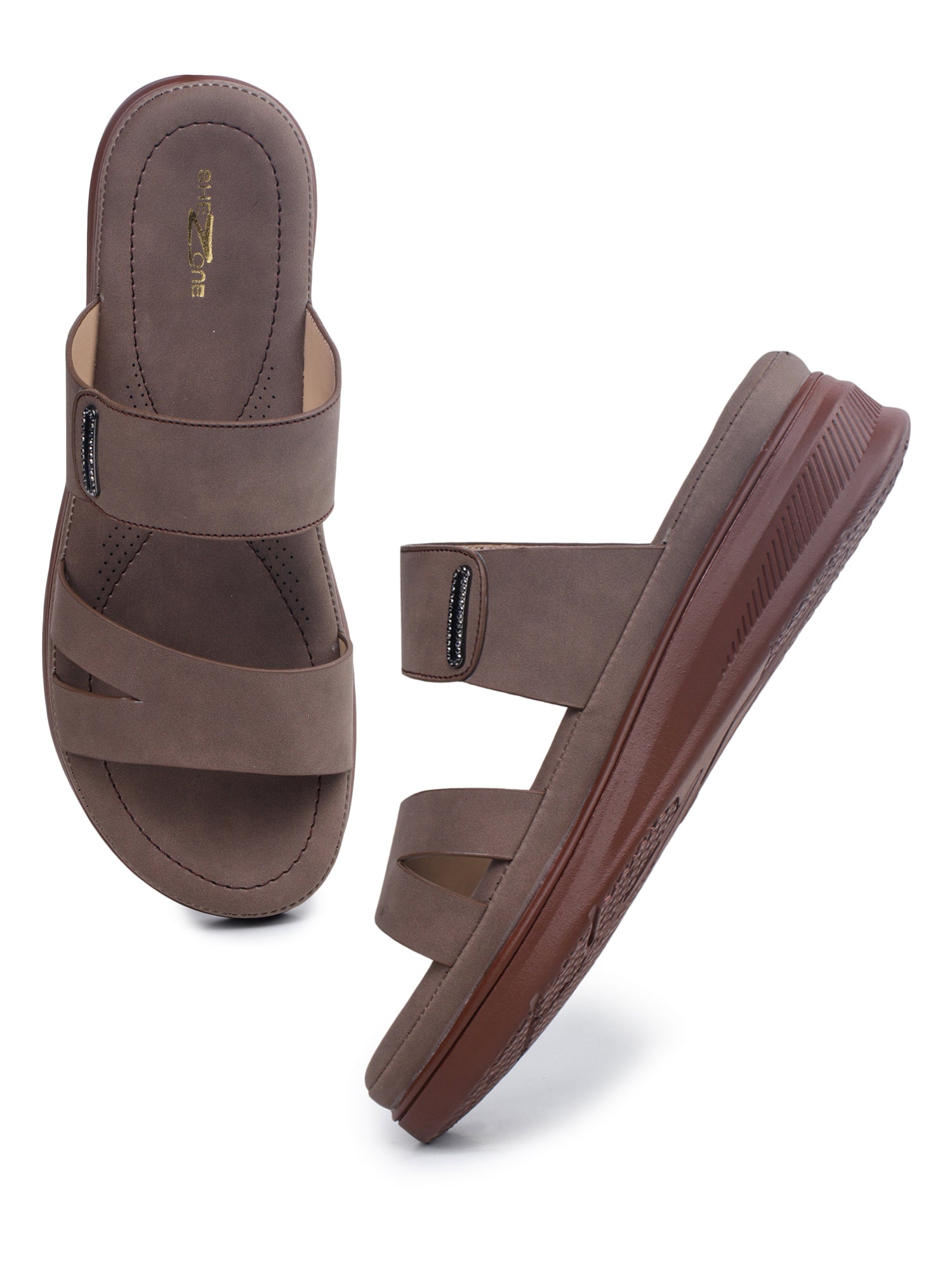 Casual Open Back Round Toe Heels