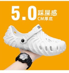 Extra Soft Men's Casual Sports Clogs/Sandals with Adjustable Back Strap for Adult | Comfortable & Lightweight