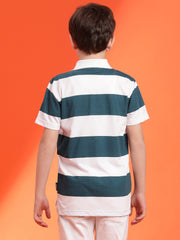 Lil Tomatoes Boys Cotton Polo T-shirt