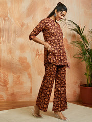 Women's Rust Co ords Set