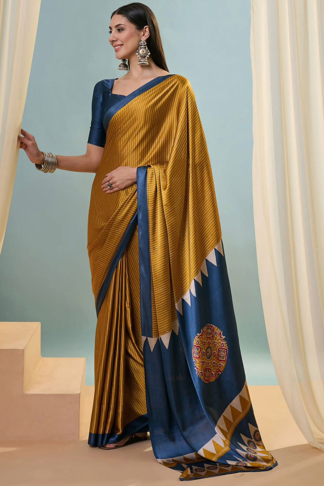Soft-Modal-Silk-saree-with-stylish-prints-ajmodal2