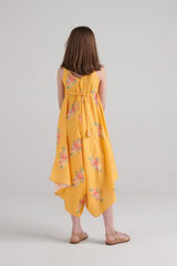 Amber Yellow Palazzo Jumpsuit Kids