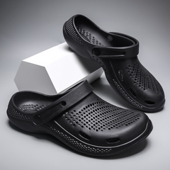 Men's Lightweight Extra Soft Men's Classic Casual Sports Clogs/Sandals with Adjustable Back Strap for Adult