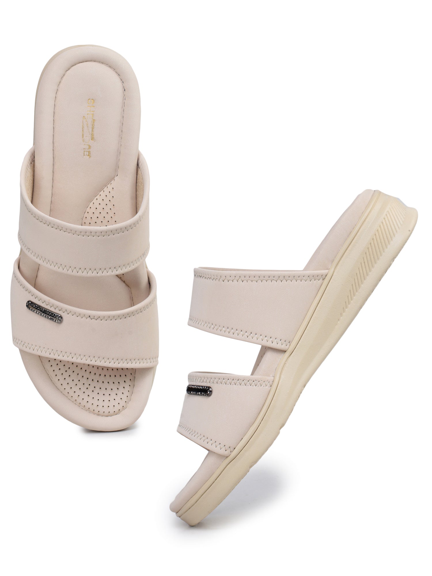 Casual Open Back Round Toe Heels