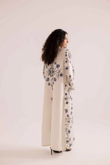 Womens White Long Kaftan