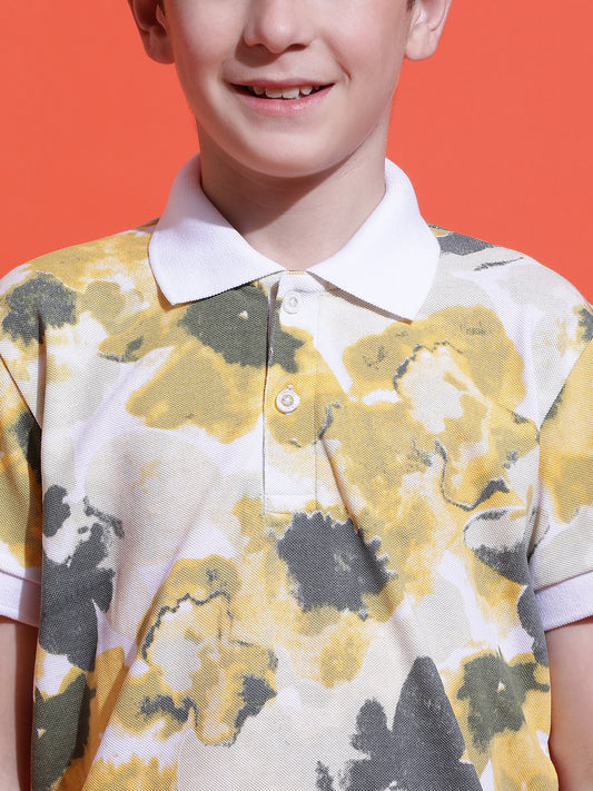 Boys Cotton Polo T-shirt