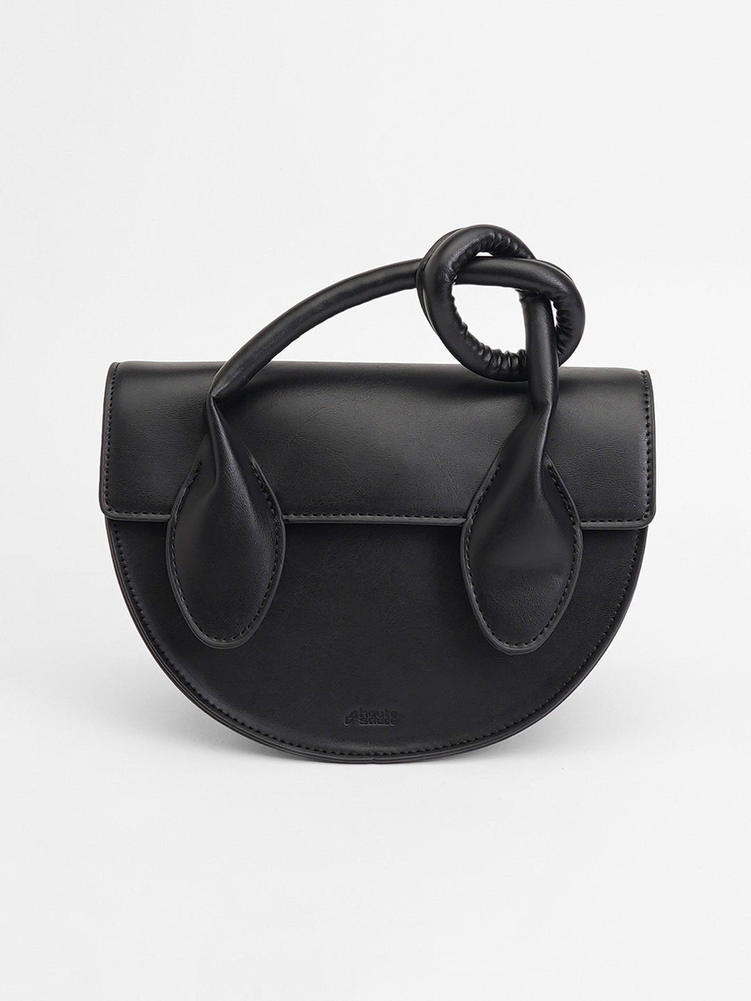 Women's The Hanging Knot Hand Bag - Onyx Black